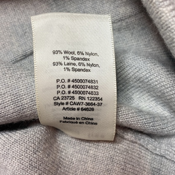 Wilfred Free wool blend hooded gray pullover size small - Picture 5 of 5